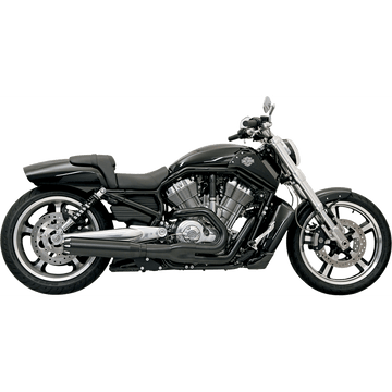 BASSANI XHAUST B1 2:1 Exhaust Black 1V38RB