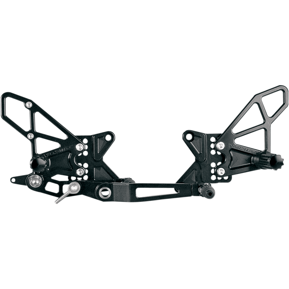 VORTEX V2 Rearset Black R1 RS681K