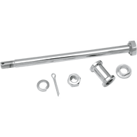 DRAG SPECIALTIES Axle Kit Rear Chrome '52-'78 XL