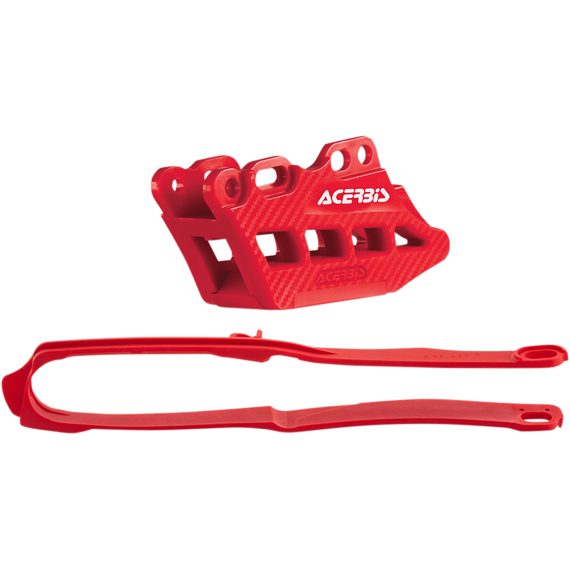 ACERBIS Chain Guide and Slider Kit Honda CRF250R/CRF450R/RX Red 2666240004