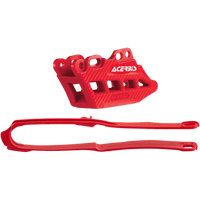 ACERBIS Chain Guide and Slider Kit Honda CRF250R/CRF450R/RX Red 2666240004