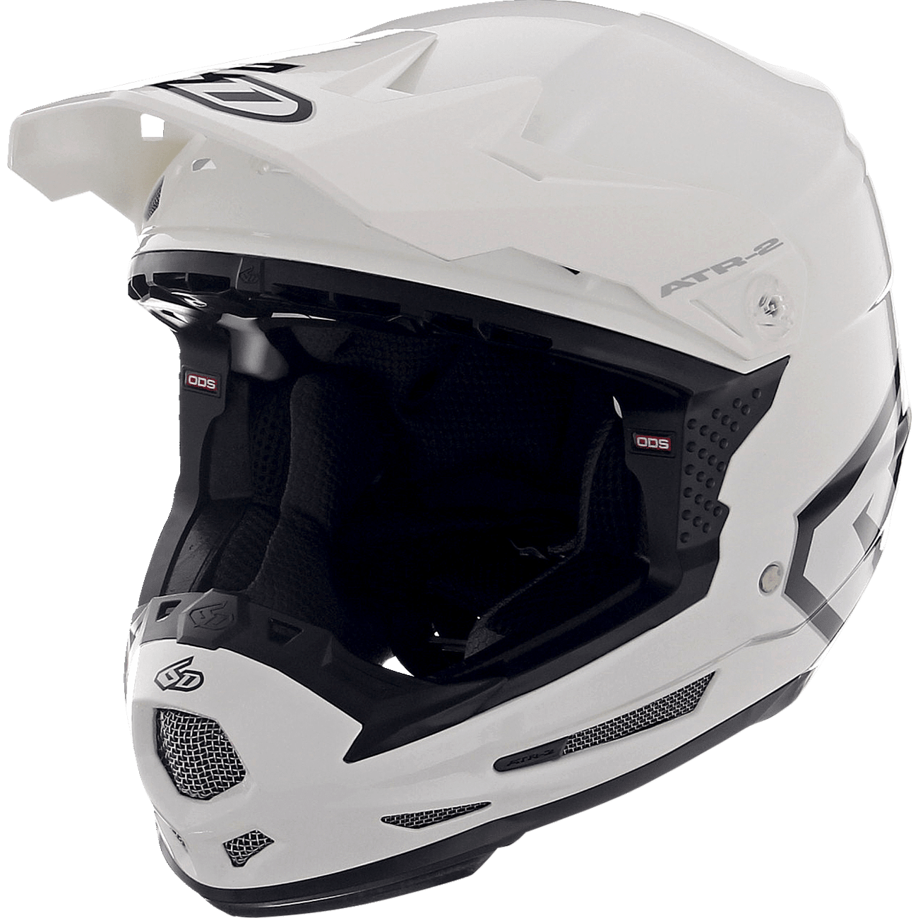 6D HELMETS ATR-2Y Helmet Gloss White Small