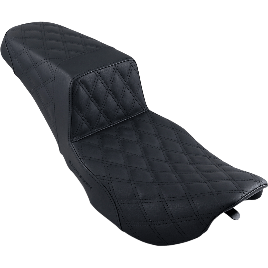 SADDLEMEN Step-Up Seat Full Lattice Stitch Black FLHR/FLHX 89706175