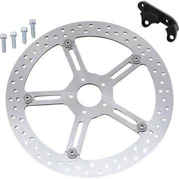 ARLEN NESS Big Brake Rotor 15" Front Left Softail 02983