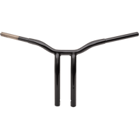 LA CHOPPERS Handlebar Kage Fighter One Piece Bent 14" Black LA733814B