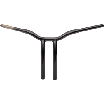 LA CHOPPERS Handlebar Kage Fighter One Piece Bent 14" Black LA733814B