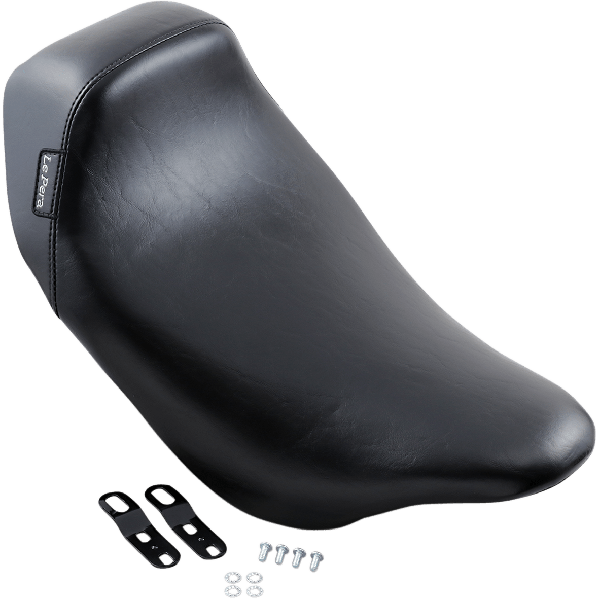 LE PERA Bare Bones Solo Seat Smooth Black FL '08-'23 LK005