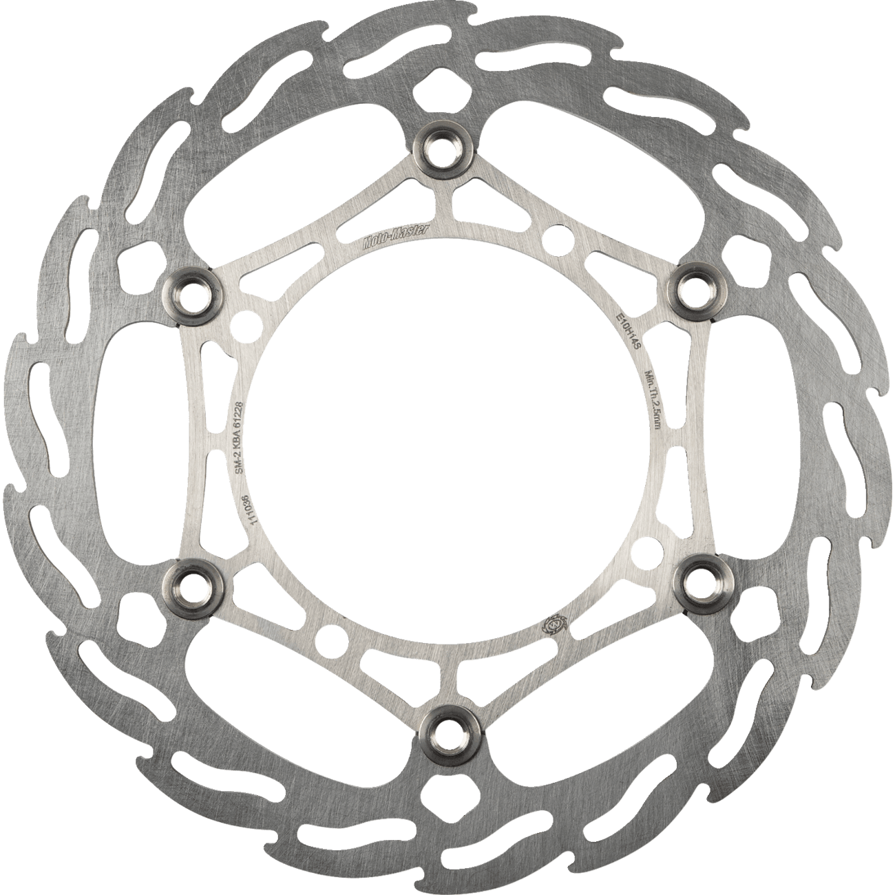 MOTO-MASTER Brake Rotor Front Flame