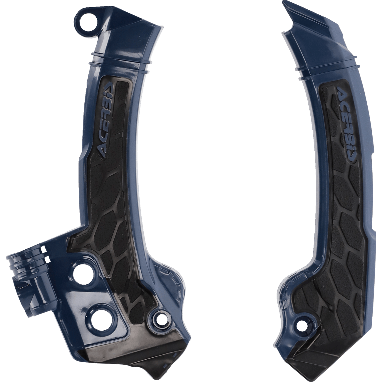 ACERBIS X-Grip Frame Guards Blue/Black Husqvarna