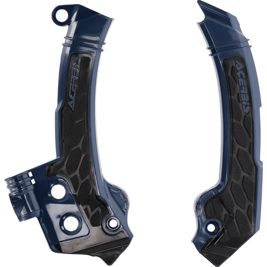 ACERBIS X-Grip Frame Guards Blue/Black Husqvarna