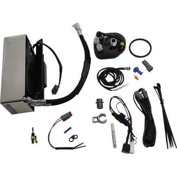 ULTRACOOL Oil Cooler Kit Chrome Touring RF2SS