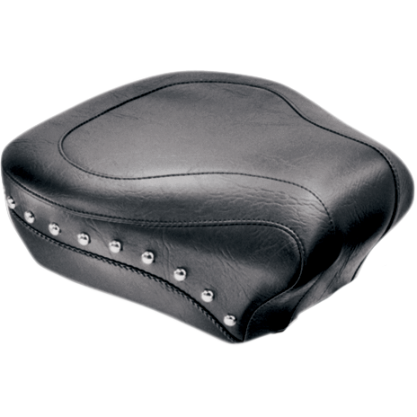 MUSTANG Wide Rear Seat Studded Black Softail '84-'99 75509