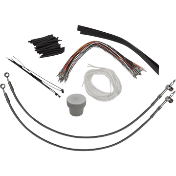 FAT BAGGERS INC. Installation Kit Hydraulic Clutch 14" Braided 109714