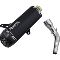 AKRAPOVIC Muffler Black Stainless Steel GTS/GTV SVE3SO9HRSSBL