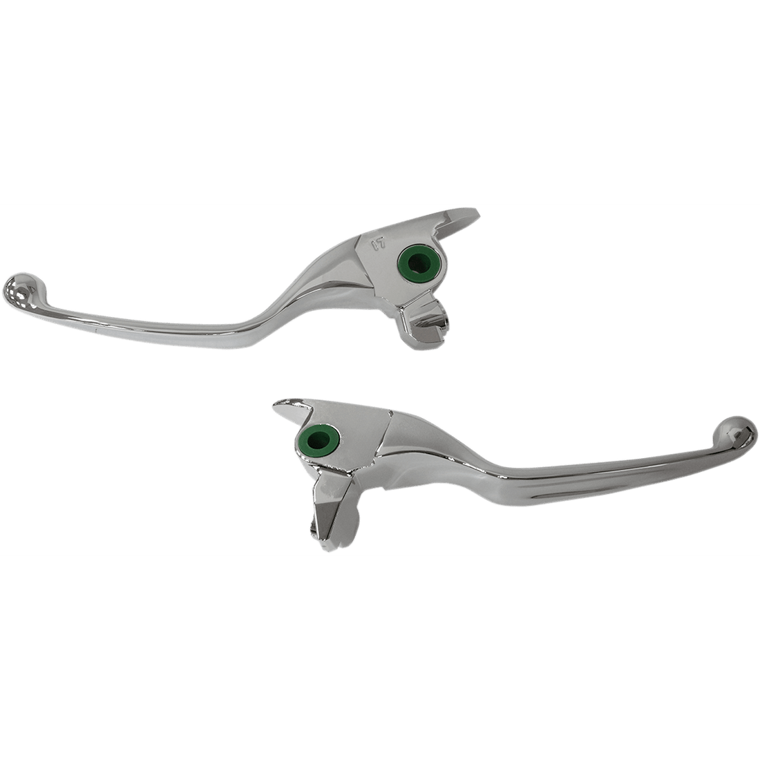 DRAG SPECIALTIES Lever Set Chrome