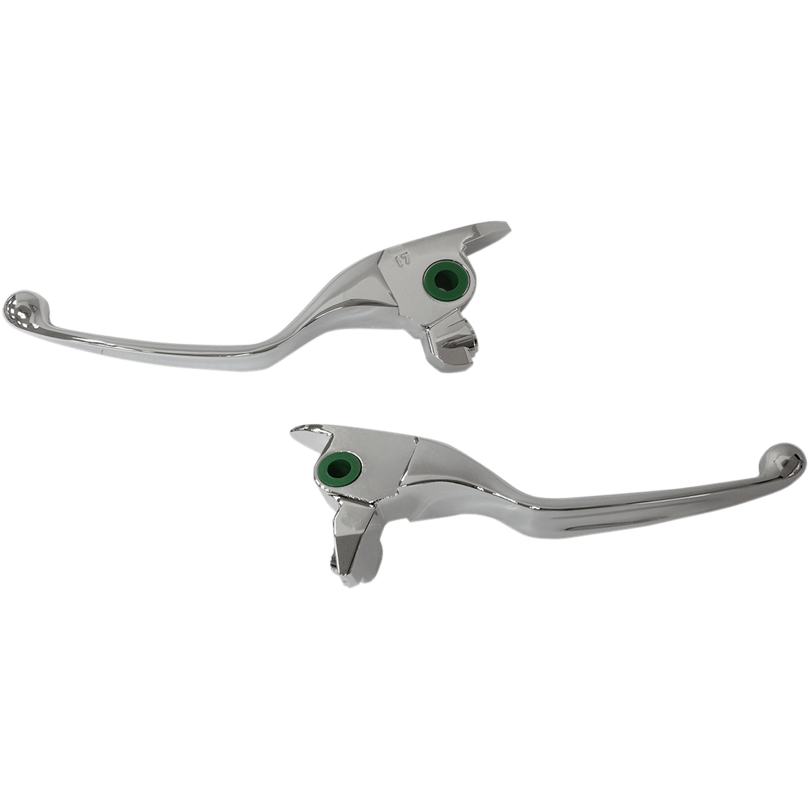 DRAG SPECIALTIES Lever Set Chrome