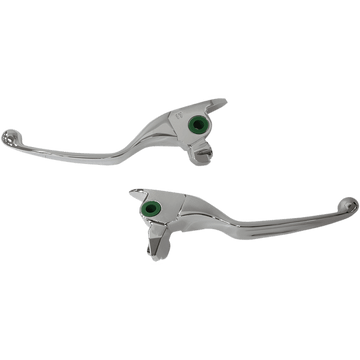 DRAG SPECIALTIES Lever Set Chrome