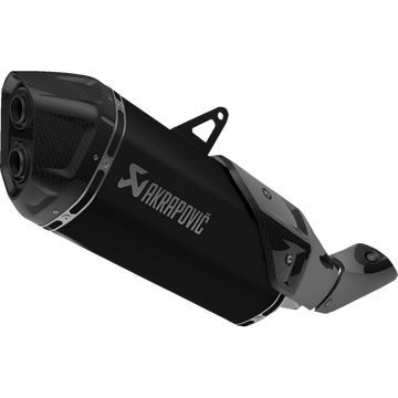 AKRAPOVIC Slip-On Line Muffler Titanium CRF1100L Black