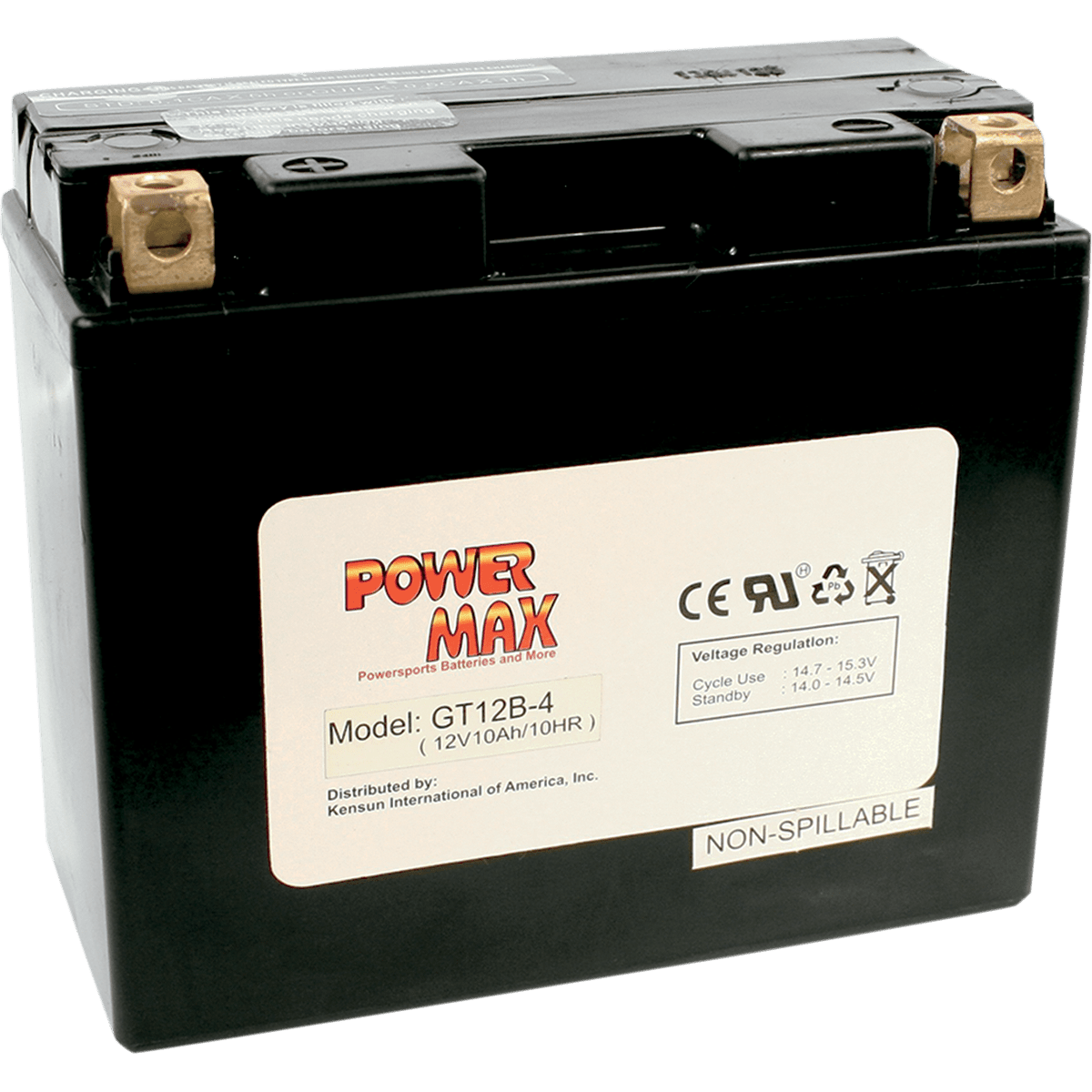 POWER MAX Battery GT12B-4 GT12B4