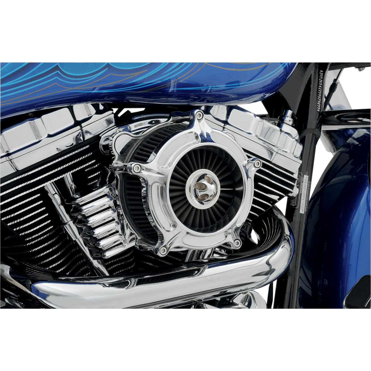 RSD Turbine Air Cleaner Kit Chrome 02062038CH