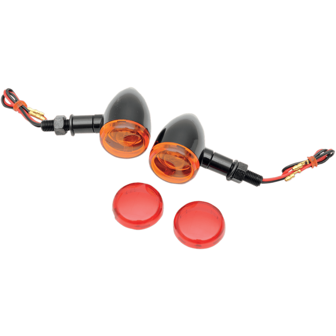 DRAG SPECIALTIES Mini-Duece Marker Light Kit Amber/Red