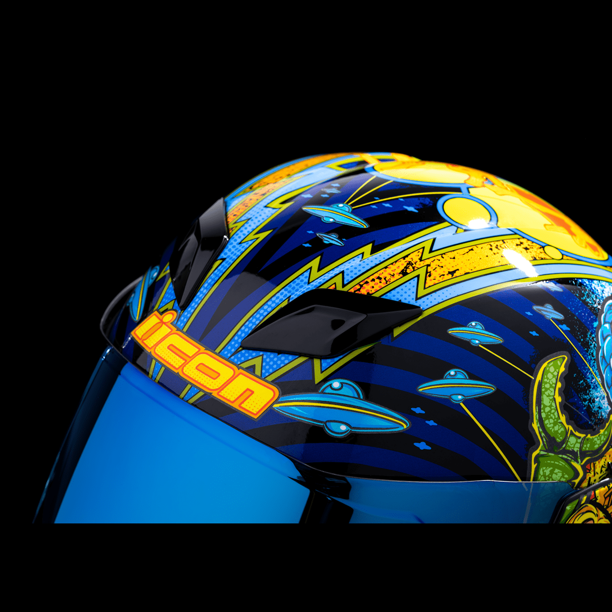 ICON Airflite™ Helmet Bugoid Blitz Blue XS