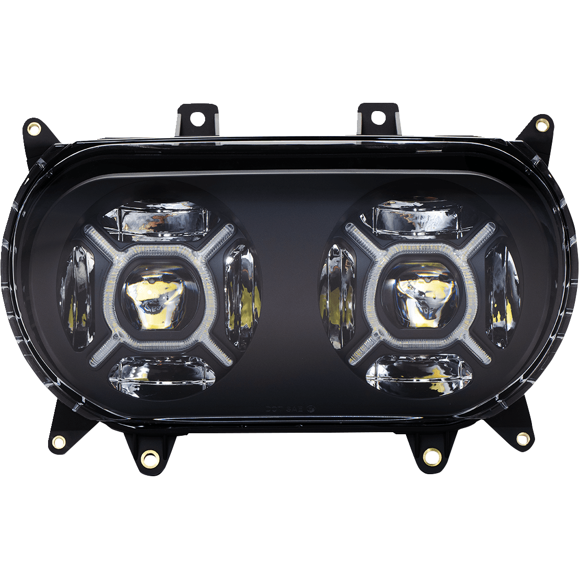 CUSTOM DYNAMICS LED Headlight Black Road Glide CDRGHB