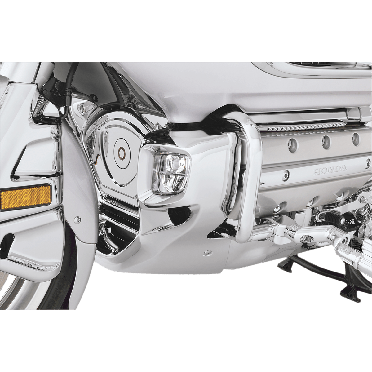 SHOW CHROME Lower Cowls Chrome Rectangular 52908