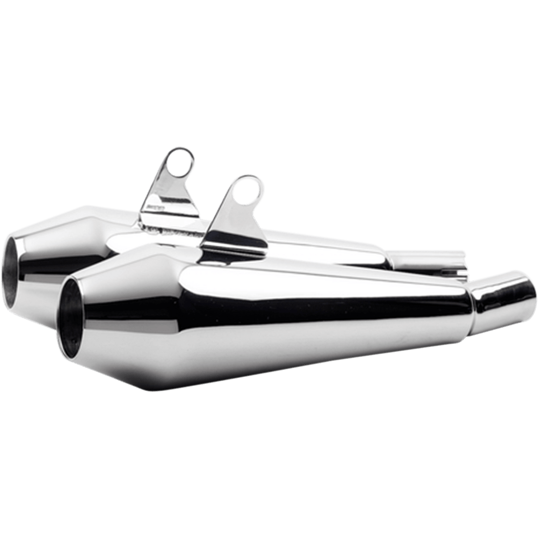 BRITISH CUSTOMS Shorty Predator Pro™ Mufflers Polished BC902117P