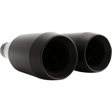 TRASK Slip-On Mufflers Black TM3042BK