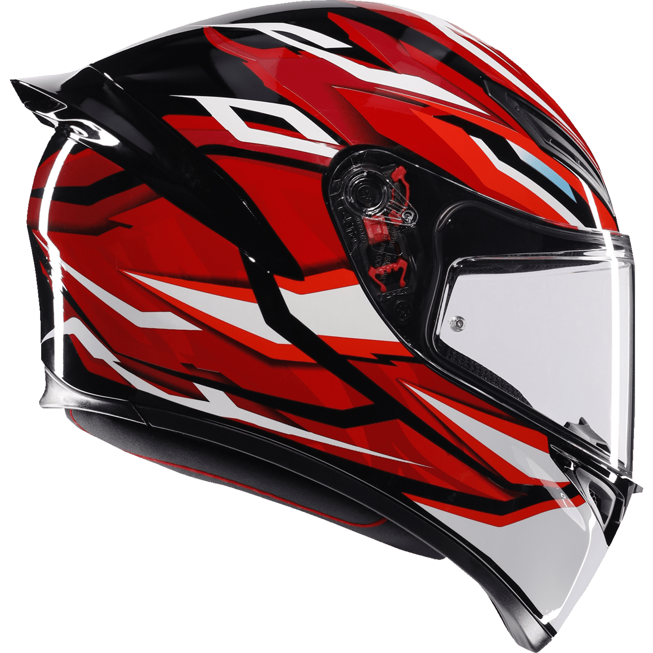 AGV K1 S Helmet Lion Black/Red/White Small 2118394003035S