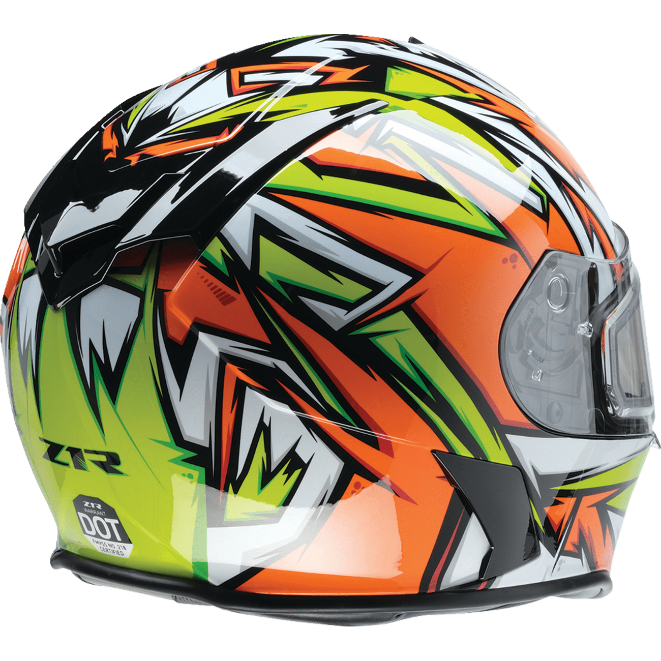 Z1R Warrant Helmet Neuron Orange/Green XL