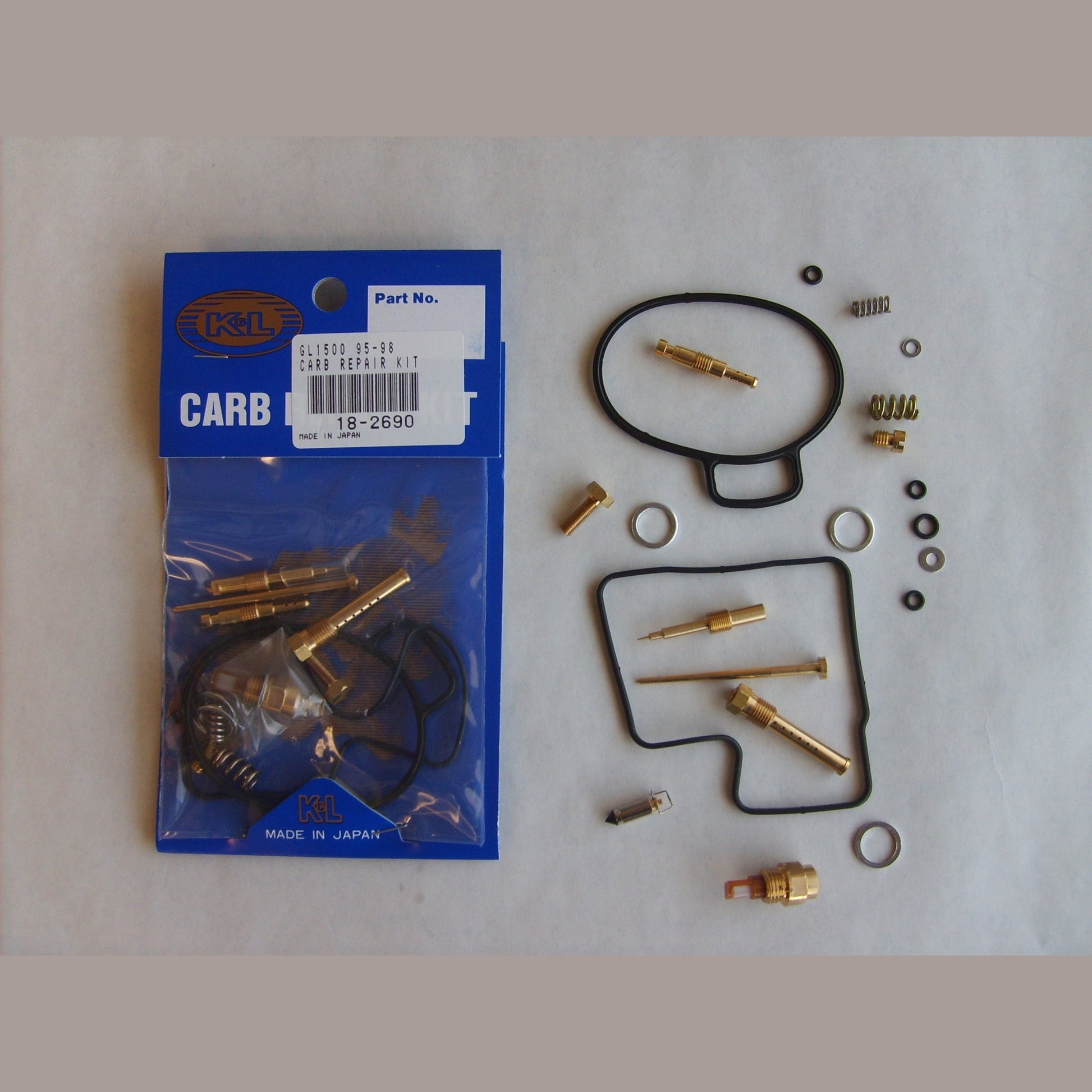 K&L CARBURETOR REPAIR KIT P/N 18-2690