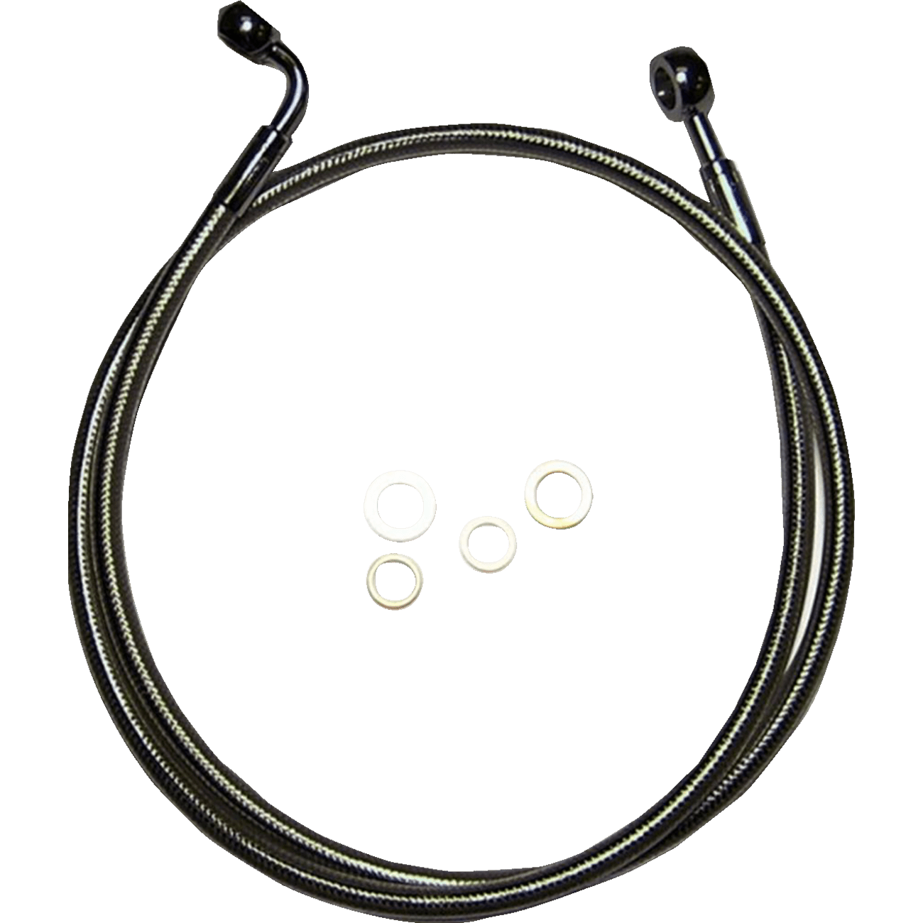 MAGNUM SHIELDING Brake Line 35/60° 38" Black Pearl 46838SW