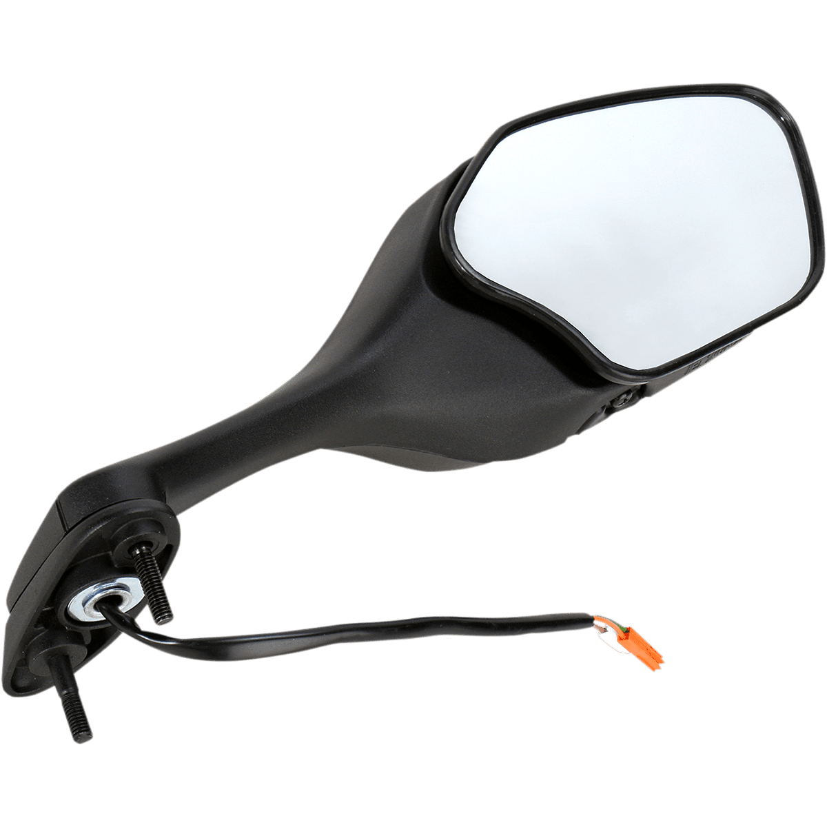 EMGO Mirror Side View w/Integrated Lighting Polygon Black Right 2035261