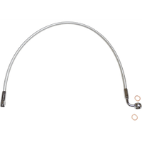 MAGNUM SHIELDING Brake Line 10 mm-90° 23" Sterling Chromite II