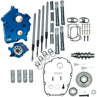 S&S CYCLE Cam Chest Kit with Plate Gear Drive Oil Cooled 475 Cam Chrome Pushrods -M8 3101006A