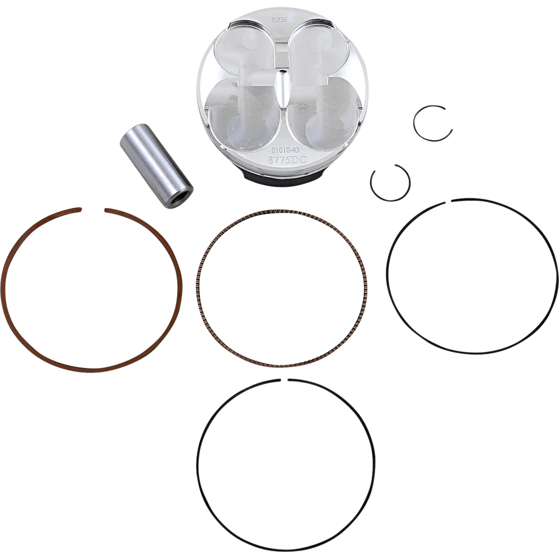 WOSSNER Piston Kit 76.78 mm Honda