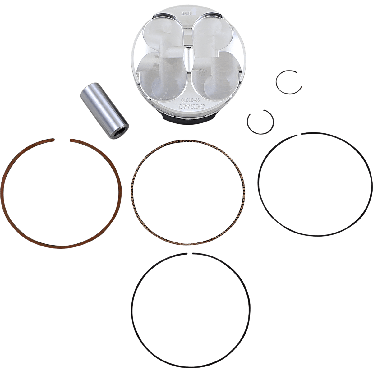 WOSSNER Piston Kit 76.78 mm Honda