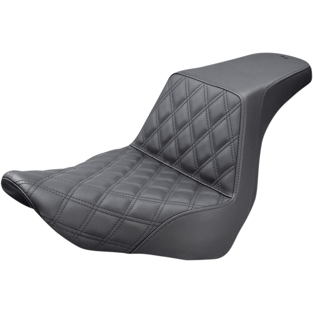 SADDLEMEN Step-Up Seat Front Lattice Stitch Black 81829172