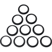 DRAG SPECIALTIES Fork Dust Seals 49 mm 10-Pack