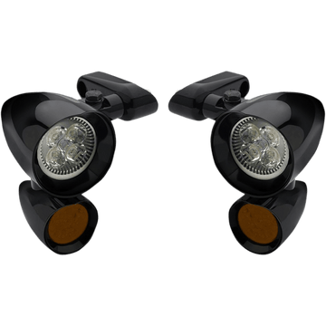 HEADWINDS Spotlight Turn Signal Black FLT900VD0015ZAP