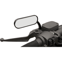 ARLEN NESS Mirror Micro Mini Side View Oval Black Left