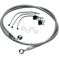 DRAG SPECIALTIES Brake Line Front (Upper) Stainless Steel