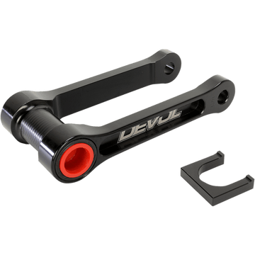 DEVOL Lowering Link Lowers 1.25" Black 01152503