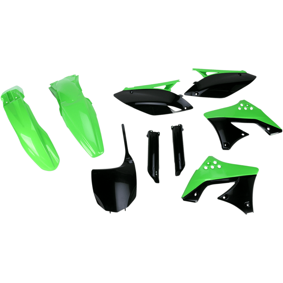 ACERBIS Full Replacement Body Kit OEM Green/Black 2198050438