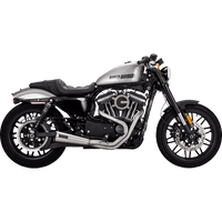 VANCE & HINES 2-into-1 Upsweep Exhaust System Stainless Steel 27637