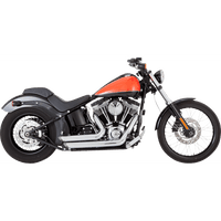 VANCE & HINES Shortshots Staggered Exhaust System Chrome 17325