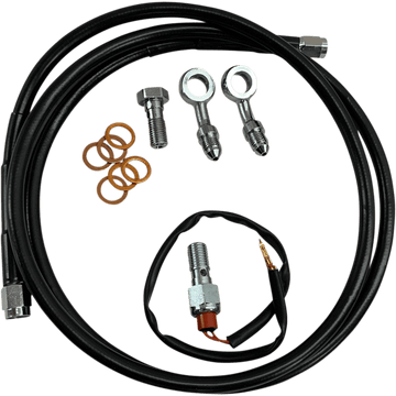 HAWG HALTERS Brake Line Softail '18+ Forward Control BHK040B