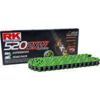 RK 520 ZXW Drive Chain 120 Links Green MM520ZXW120